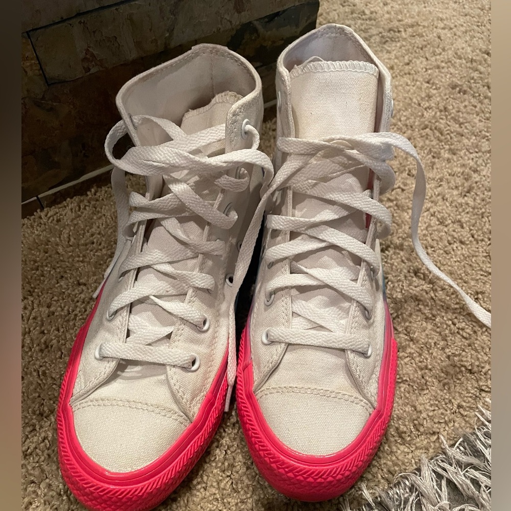 Converse All Star with Rainbow Highlights